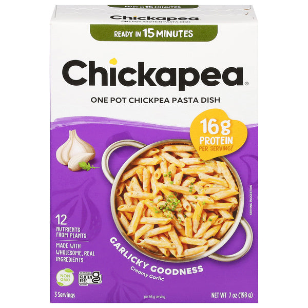 6-PACK OF PASTA CHICKPEA CREAMY GARLIC