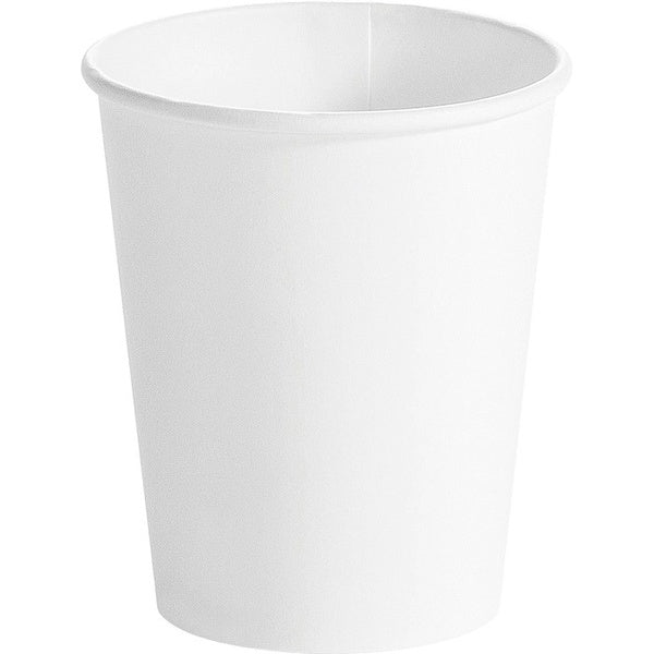 20-PACK OF CUP PAPER SINGLE WALL, WHITE - 1000 CUPS