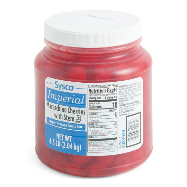 6-PACK OF CHERRY MARA STEM LG PLAS