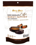 6-PACK OF Candy Coffee Honey Patties, Honey Acres