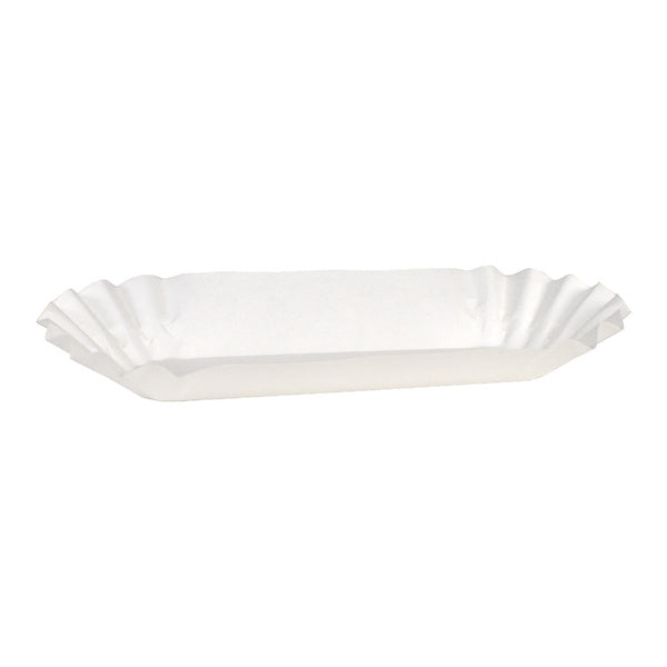 6-PACK OF TRAY PAPER HOT DG FLTD 6 IN