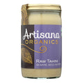 6-PACK OF Sauce Tahini Butter Raw Organic Artisana (Nut Butter) 14 oz