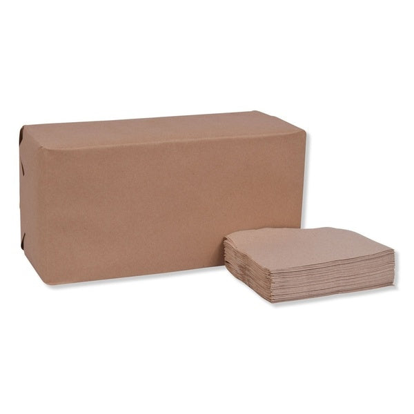 6000-PACK OF Napkin Tissue Tork D786E Masterfold Napkins - 1 Ply, 13 x 12 inches, Natural Color - 6000 Count for Cost-Effective Use
