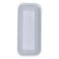 1000-PACK OF Tray Foam Premium Foam Meat Trays - 15WH, 8.38 x 3.94 x 1.1 inches - White - 1,000 Count - Ideal for Meat, Cheese, and Produce Packaging