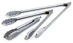 16"-PACK OF TONG HINGED S-S W/LOCK#4416HDL