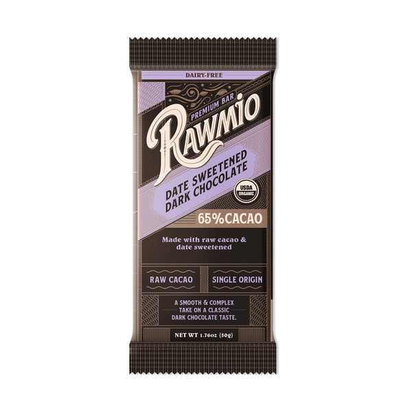 96-PACK OF Chocolate Bar - Premium Date-Sweetened Chocolate Bar - 1 case
