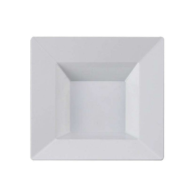 12-PACK OF Bowl Dessert 5 oz White Square