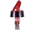 1 OZ-PACK OF POURER LIQUOR PLAS RED/BLACK
