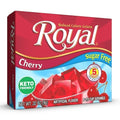 12-PACK OF Sugar Free Cherry Flavored Gelatin Mix Royal, 12 - 0.32 Oz