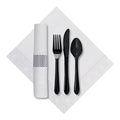 2-PACK OF NAPKIN DNR CMBO WHT / BLK CTLY