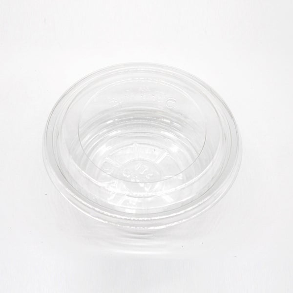 300-PACK OF Container Disp 16oz Round Clear Plastic Bowl w/ lid