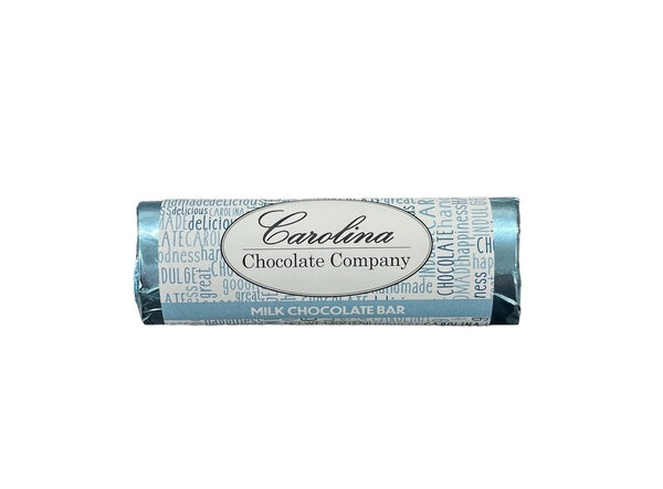 24-PACK OF Chocolate Solid Milk Bar, Carolina Chocolate Company