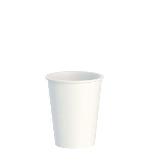 40-PACK OF Dart DWTG8W Thermoguard 8 oz. Insulated Paper Hot Cups - White Sustainable Forest Design (40/Pack)