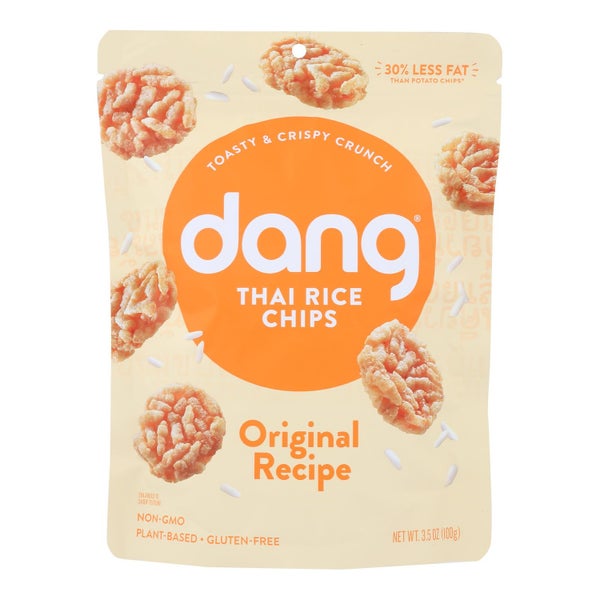 12-PACK OF Rice Sticky Chips Original Dang 3.50 oz