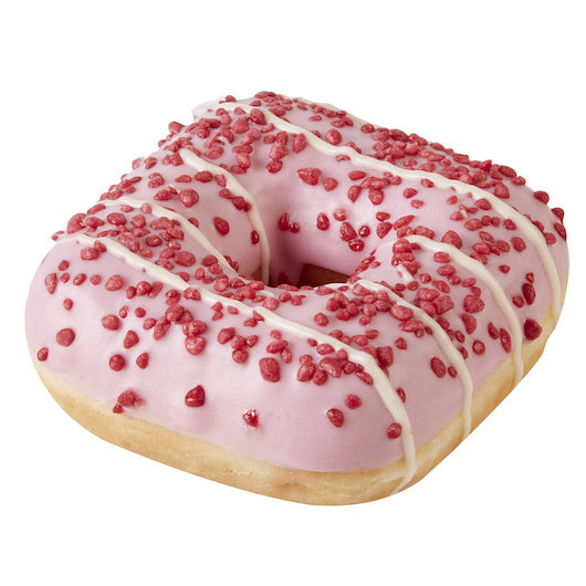 36- PACK OF Pink Square Dots Europastry Bakery, 1 - 36 - 2.52 Oz