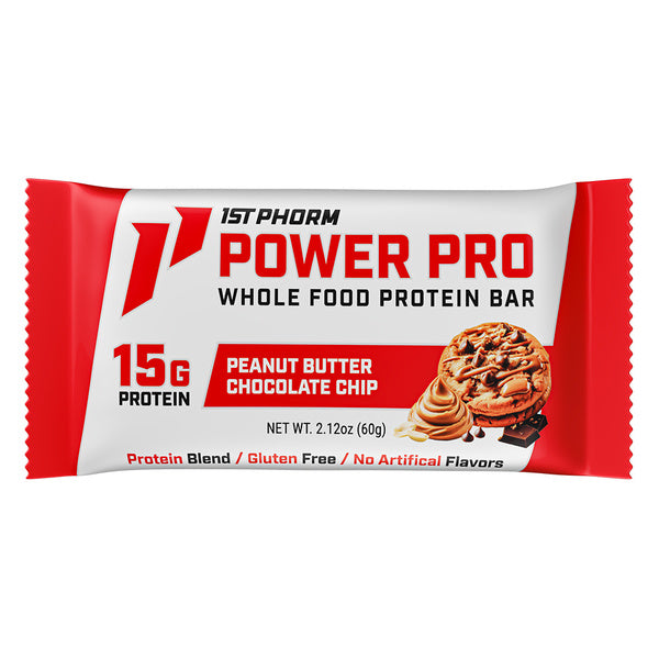15-PACK OF Power Pro Bar (Case of 6) - Peanut Butter Chocolate Chip