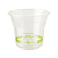 1000-PACK OF Cup Plad World Centric 10 oz Clear Compostable PLA Plastic Cold Cups - Eco-Friendly and Sustainable (1000 Count)