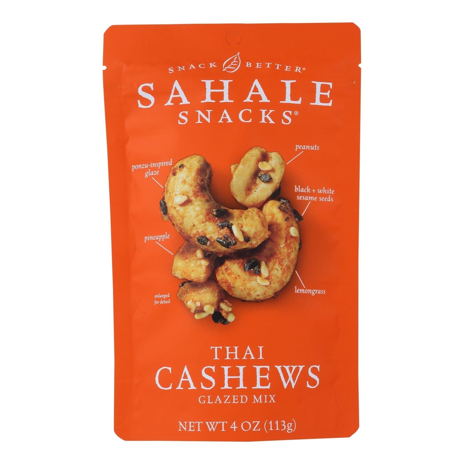 6-PACK OF SNACK NUT THAI CASHEWS GLAZED MIX