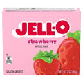 24-PACK OF Strawberry Flavored Gelatin Mix Jello, 24 - 3 Oz
