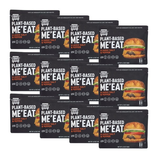 12-PACK OF Plantbased Beef Salt & Pepper Rollingreens 4.5 oz