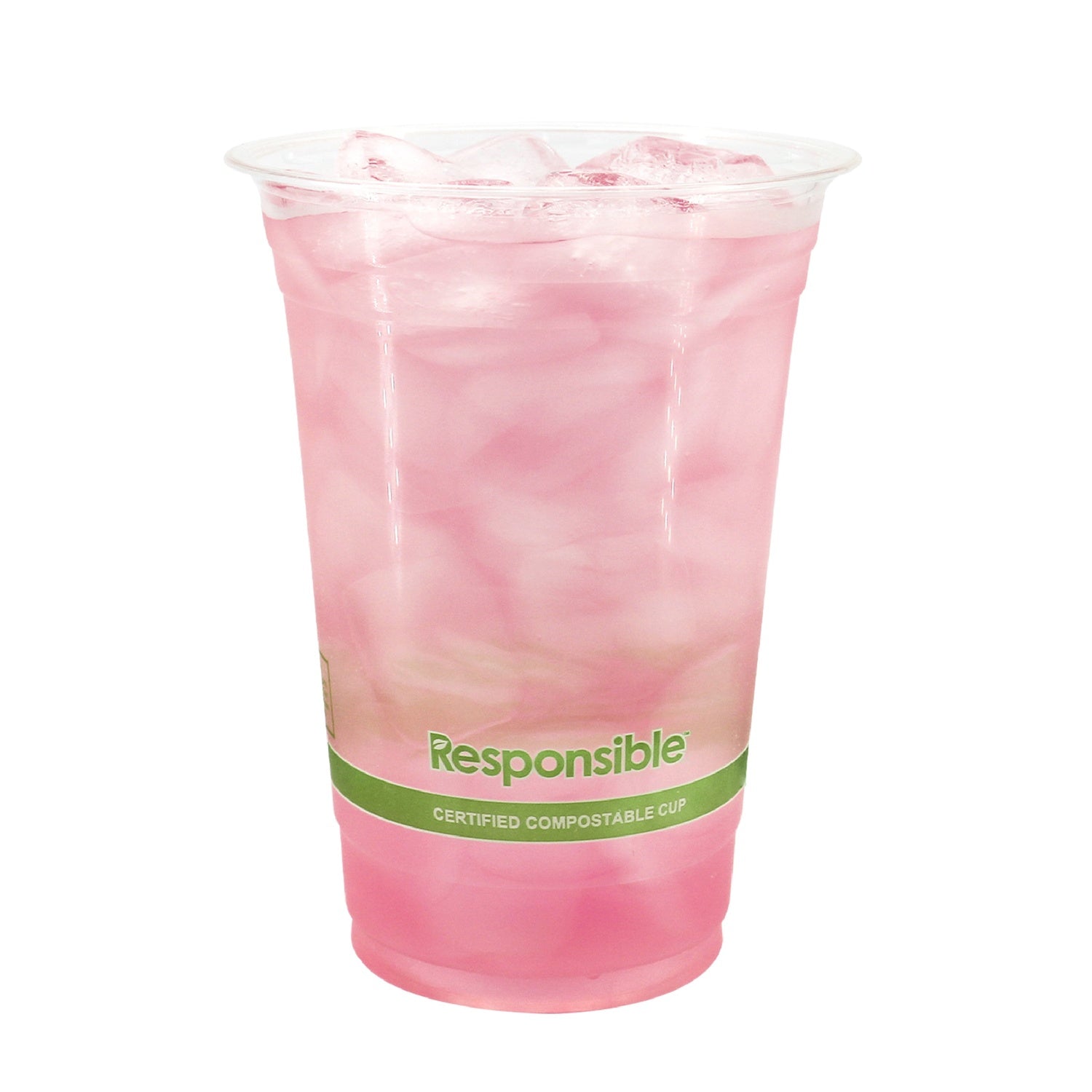 1000-PACK OF CUP COLD COMPOSTABLE CLEAR 20 OZ DISPOSABLE