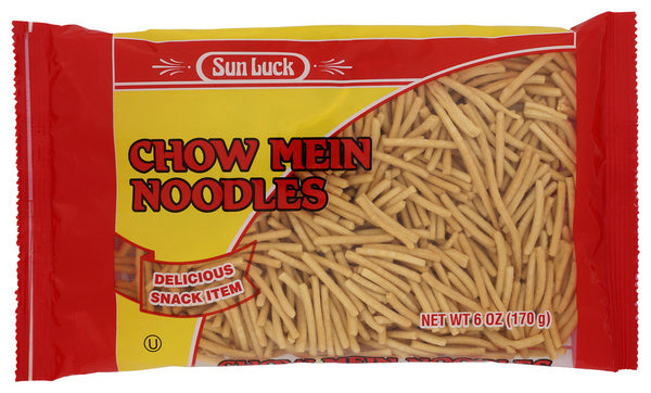 12-PACK OF Noodle Chow Mein Foil Pk Sun Luck 6 oz