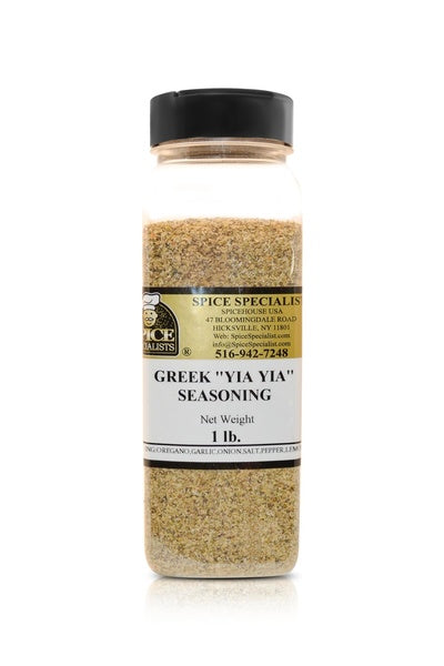12-PACK OF Greek " Yia-Yia" Seasoning - 12 Pack of 1 lb. Containers