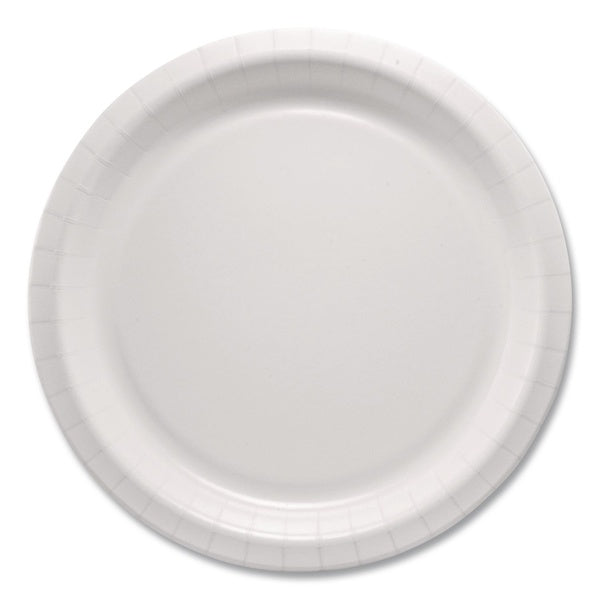 500-PACK OF SOLO HP10W Compostable Paper Dinnerware ProPlanet Seal Plate 10" dia White (500/Carton)