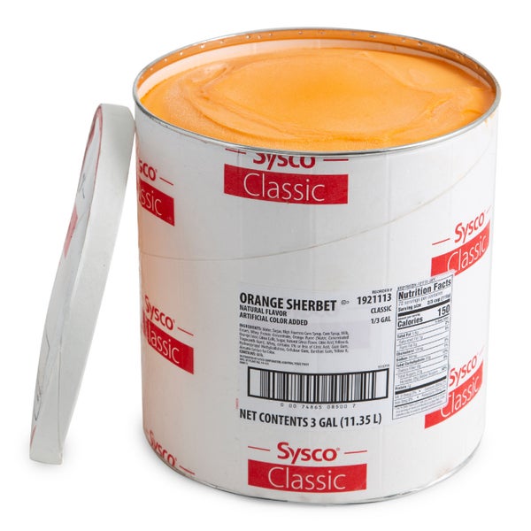 3 GAL-PACK OF SHERBET ORANGE