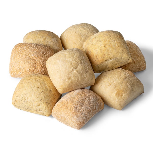 180- PACK OF ROLL DINNER ASSORTED