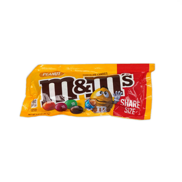 6-PACK OF CANDY M&M PEANUT KING SIZE