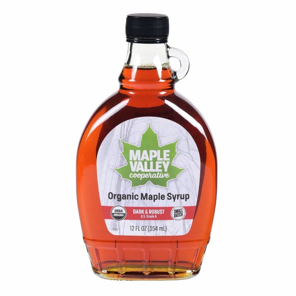 12-PACK OF Syrup Maple, Dark Robust Organic, Maple Valley Cooperative