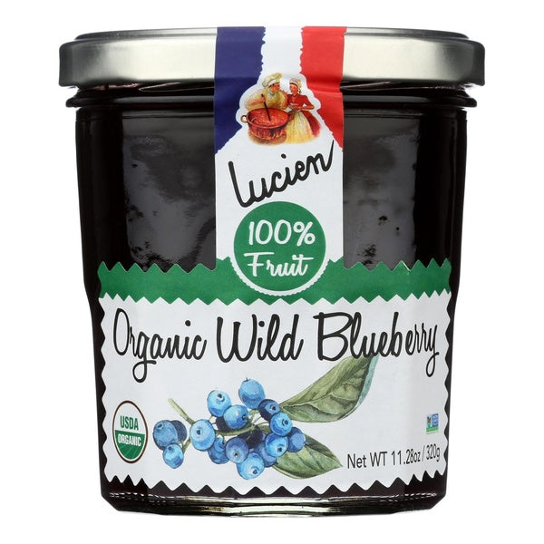 6-PACK OF FRUIT SPREAD ORGANIC WILD BLUEBERRY 11.28 OUNCE - CASE OF 6