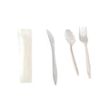 1-PACK OF KIT CUTLERY F/S/K/NAP WHT MED