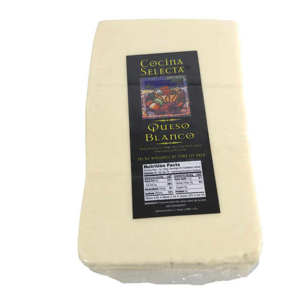 1-PACK OF CHEESE QUESO BLANCO 10#