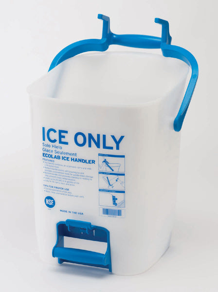 6 GAL-PACK OF PAIL SANITARY ICE HNDLR WHT