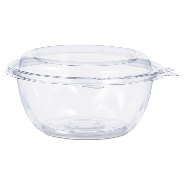 240-PACK OF Bowl Plastic Dart CTR12BD Clear 12 oz Tamper-Resistant Dome Lid Bowls - 5.5 in. x 2.6 in. - 240 Count