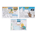 1-PACK OF PLACEMAT PAPER GAMES MULTI PK