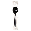 1000-PACK OF SPOON SOUP PLAS WRPD HVY BLK