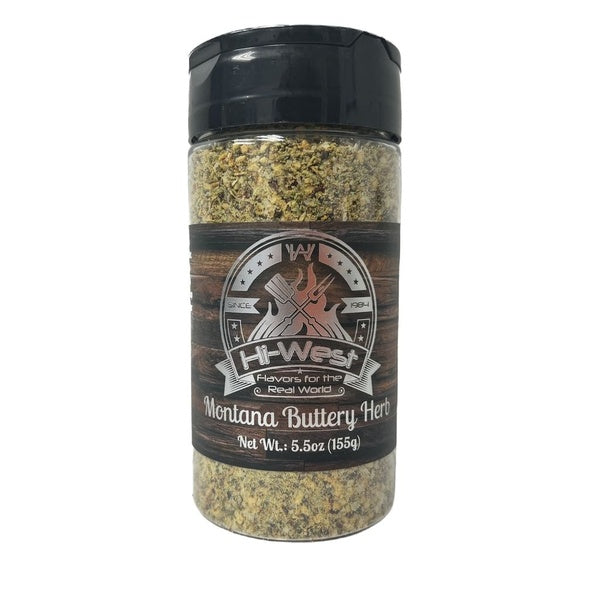 6-PACK OF Seasoning Herb Blend Montana Buttery, Hi-West Foods