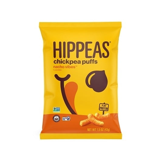 6-PACK OF Snack Puff Nacho Hippeas 1.5 oz