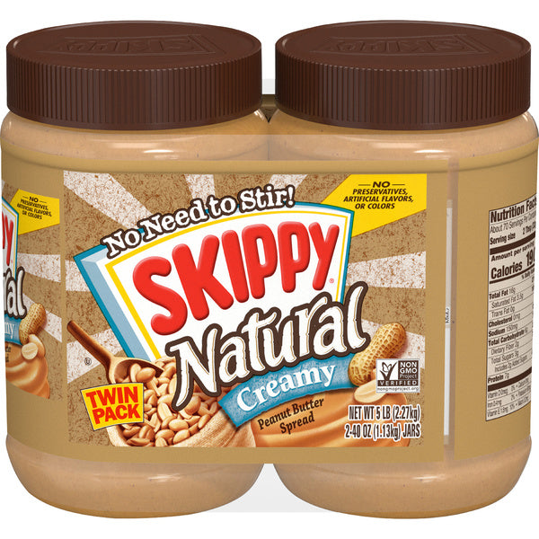 8-PACK OF PEANUT BUTTER CREAMY NAT
