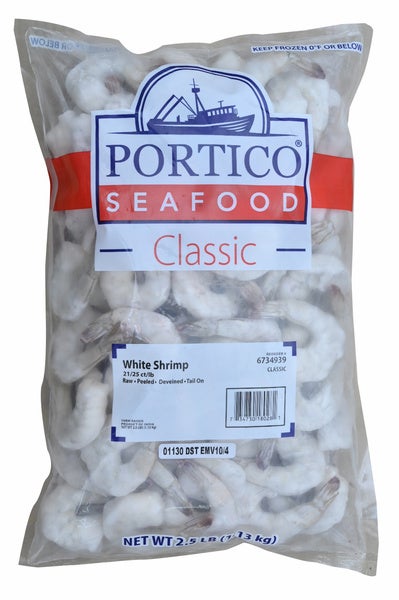 2.5LB-PACK OF SHRIMP WHT P&D TLON 21/25