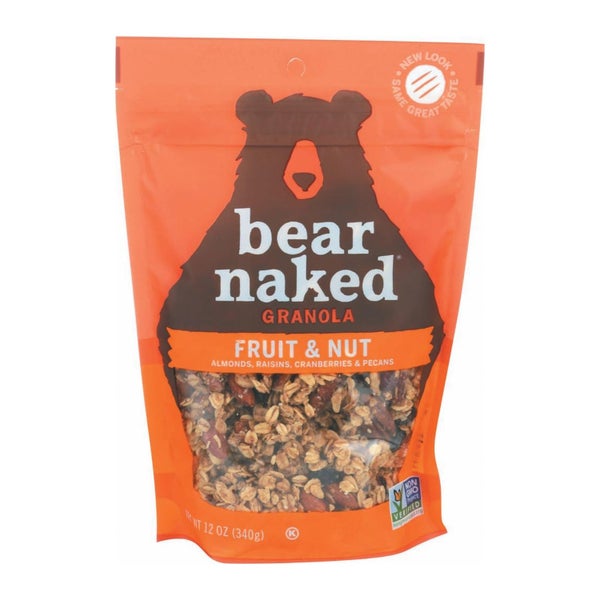 6-PACK OF CEREAL GRANOLA FRUIT AND NUTTY