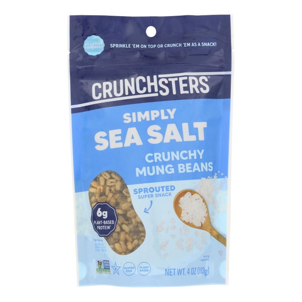6-PACK OF Snack Crunch Sea Salt Crunchsters 4 oz