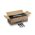 1000-PACK OF Dixie TH517 Heavyweight Plastic Teaspoons - Black - 1000 Count Carton for Durable Dining Experience