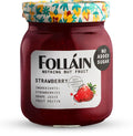 9-PACK OF Jam Strawberry Nothing But Fruit Follain, Bewley Irish Imports