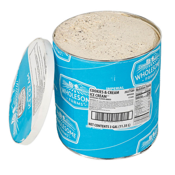 3GAL-PACK OF ICE CREAM COOKIES & CRM