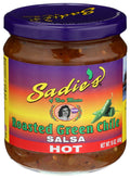 12-PACK OF SALSA HOT ROASTED GREEN CHILE