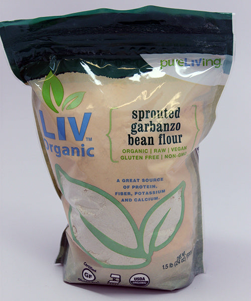 6-PACK OF Flour Organic Sprouted, Garbanzo, 6 x 24 oz (K) (GF)
